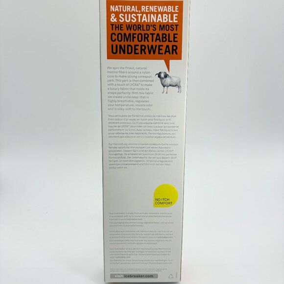 ICEBREAKER Bodyfit MERINO Underwear Sprite Hot Pants Gritstone Heather - Picture 6 of 10